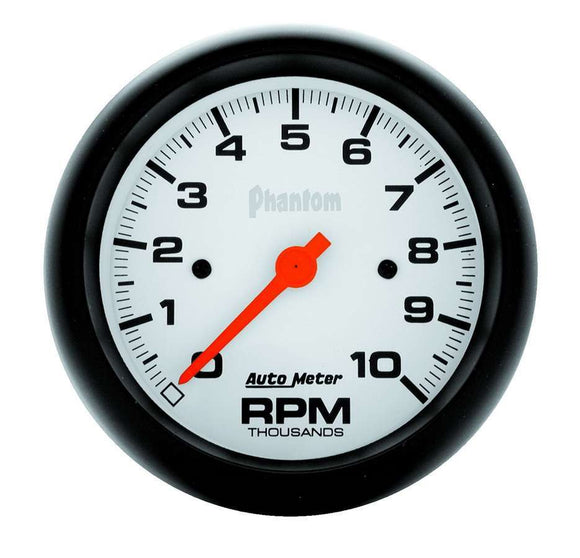 3-3/8in Phantom In-Dash Tach 10000 RPM