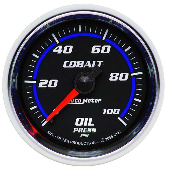 2-1/16in C/S Oil Pressure Gauge 0-100psi