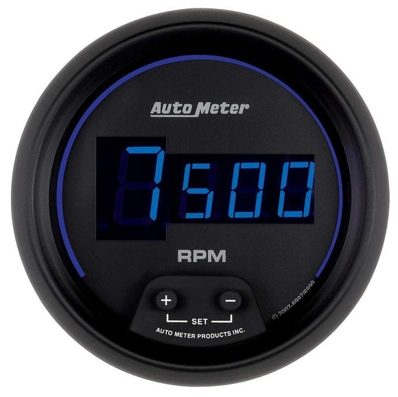 3-3/8 Cobalt Digital In-Dash Tach - Black