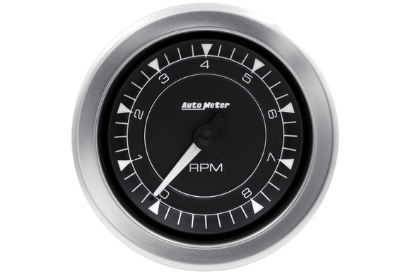 Tachometer 3-3/8 8 to 8K RPM Chrono Series