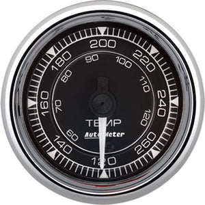 2/16 Chrono Chrome Gauge Temp - 120-280 Degree