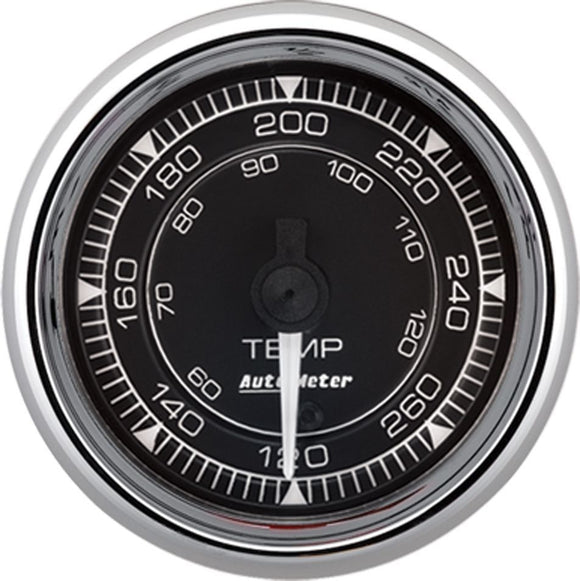 2/16 Chrono Chrome Gauge Temp - 120-280 Degree