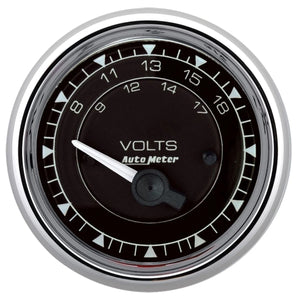 2/16 Chrono Chrome Gauge Voltmeter 18-Volt