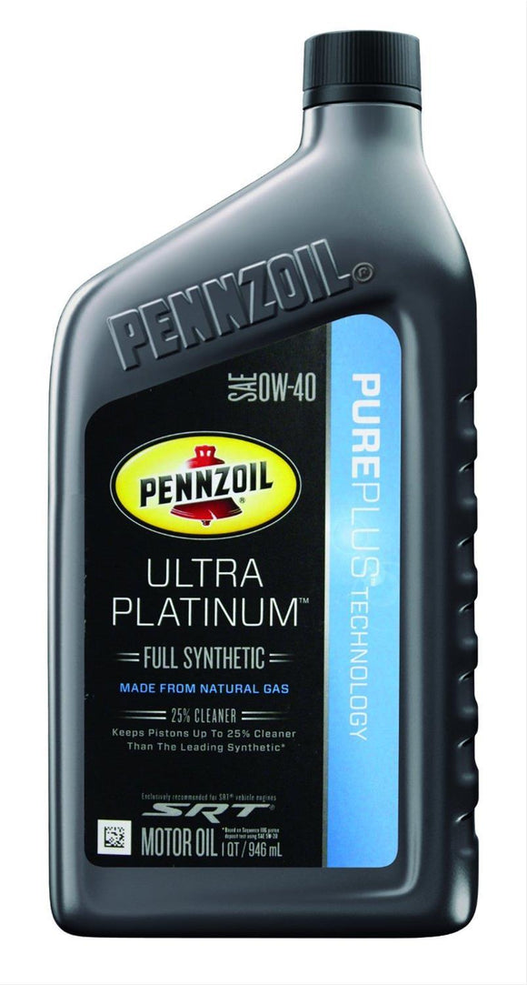 0w40 Pennzoil Ultra Platinum Full Syn 1qt.