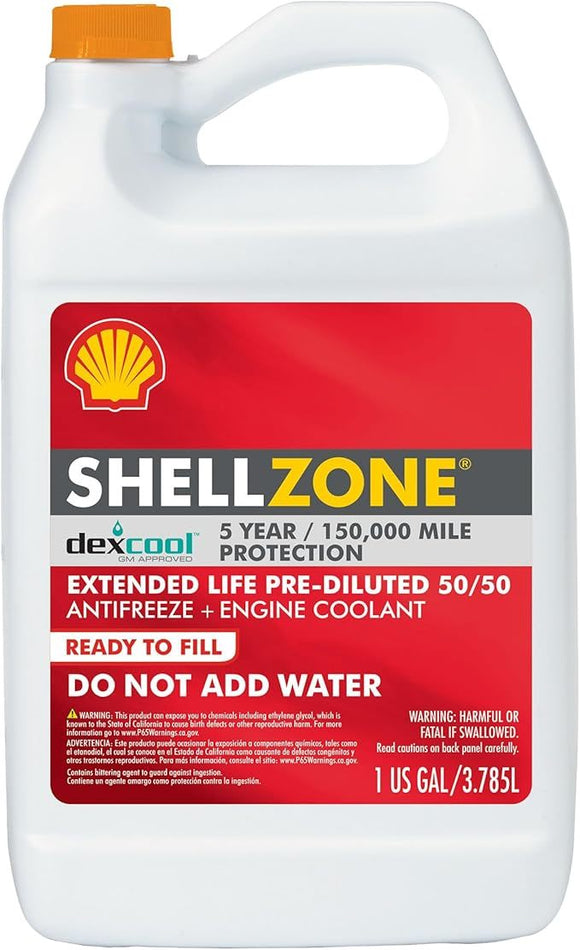 Shell Antifreeze Dexcool 1 Gallon