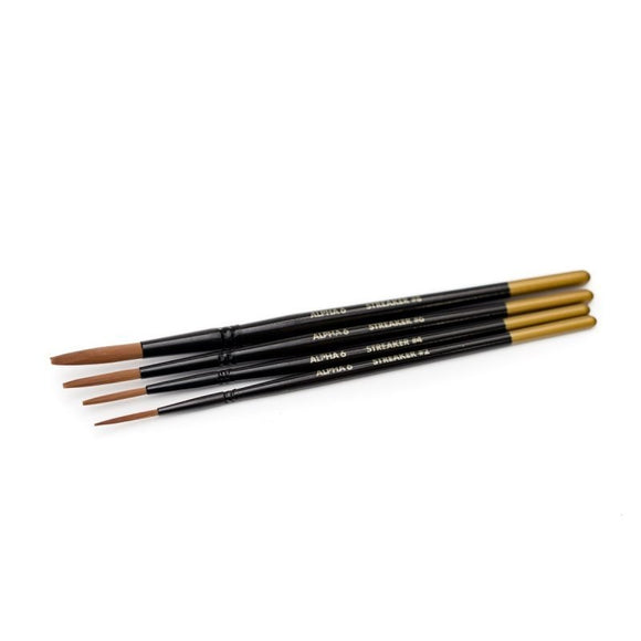 Alpha 6 Streaker Brush Set