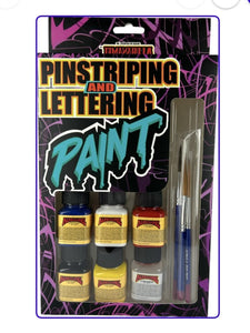 Alphanamel Primary Pinstriping And Lettering Pack