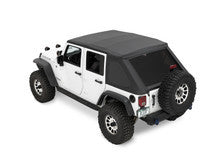 07-18 Jeep Wrangler JK Ascent Soft Top Black