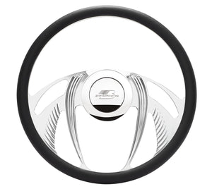 Steering Wheel Half Wrap 15.5in Psycho