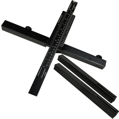 Wheel Backspace/Offset Measurement Tool Black