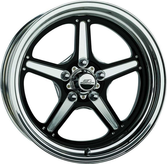 Street Lite Black Wheel 15x10 3.5in BS