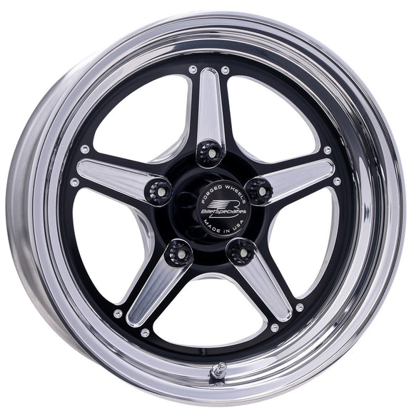 Street Lite Black Wheel 15X7 4.5IN BS