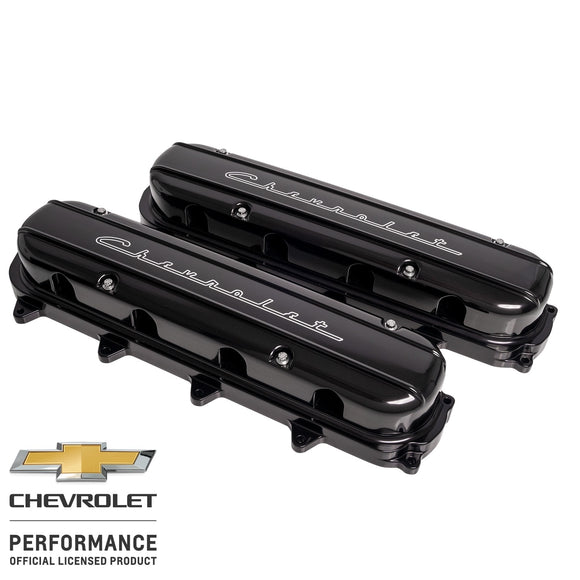 Valve Covers Gen V LT Chevrolet Script Black