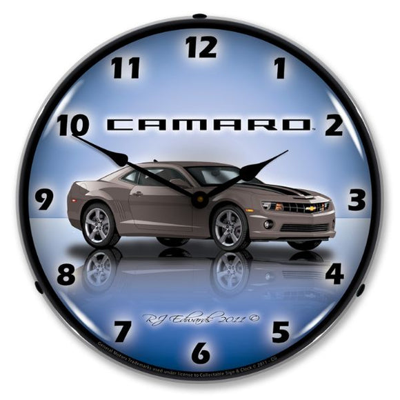 2010-2015 Chevrolet Camaro LED Clock. G5 Cyber Grey