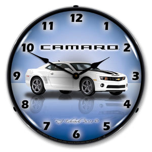 2010-2015 Chevrolet Camaro LED Clock. G5 Summit White