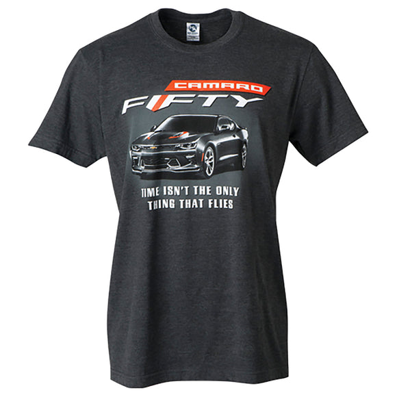 1967-2021 Chevrolet Camaro T-Shirt - Mens Fiftieth Anniversary, Black - XL