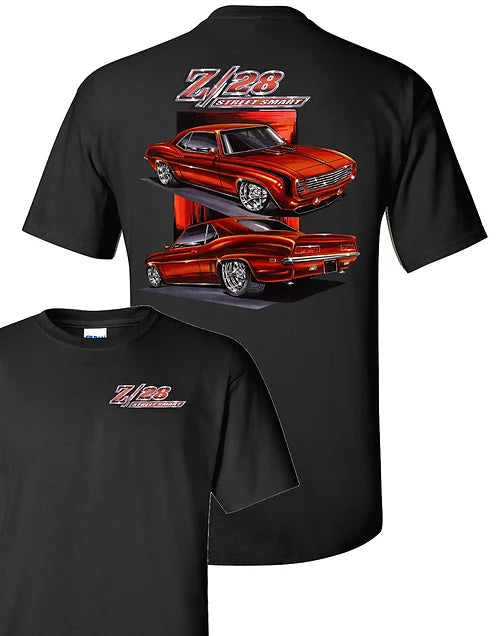 1967-2021 Chevrolet Camaro T-Shirt - Mens Z/28 Street Smart - Mediumed