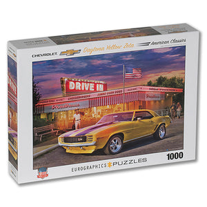 1967-2021 Chevrolet Camaro Puzzle - Daytona Yellow Zeta, 1000 Pc