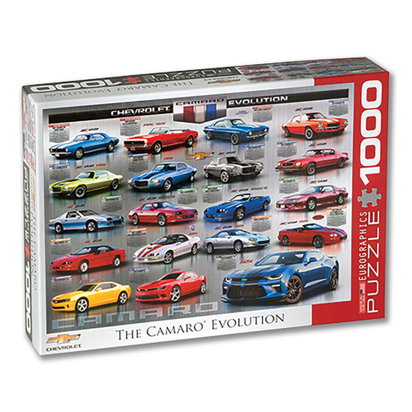 1967-1967 Chevrolet Camaro Puzzle - The Evolution, 1000 Pc