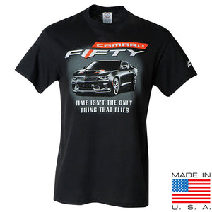 1967-2021 Chevrolet Camaro T-Shirt - Mens Lansing Grand River 50TH Black, L