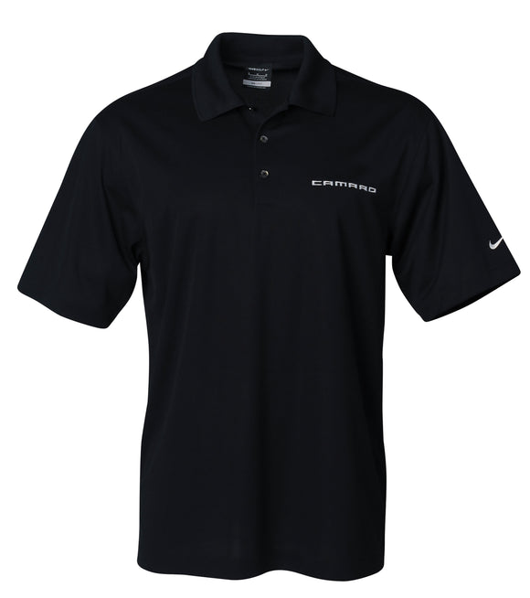 1967-2021 Chevrolet Camaro Mens Polo - Nike Black, XXL