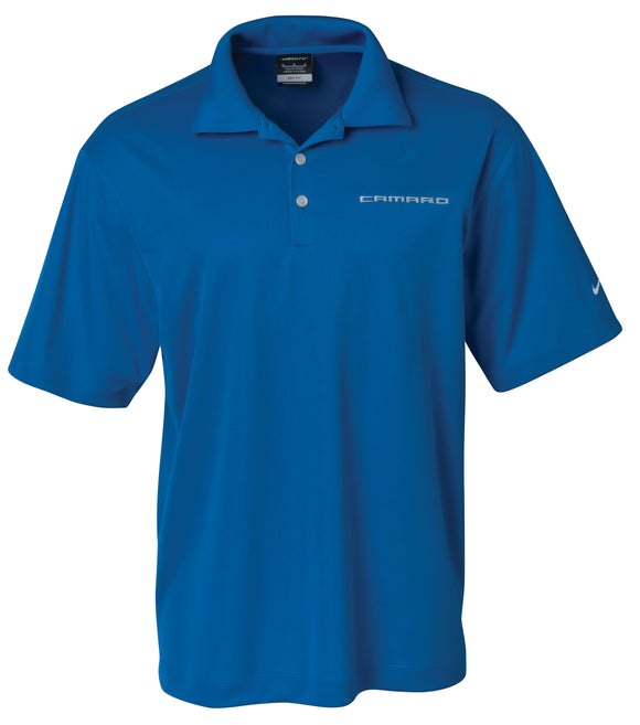 1967-2021 Chevrolet Camaro Mens Polo - Nike Blue, XXL