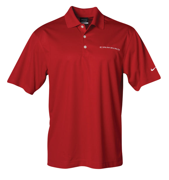 1967-2021 Chevrolet Camaro Mens Polo - Nike Red, XXL