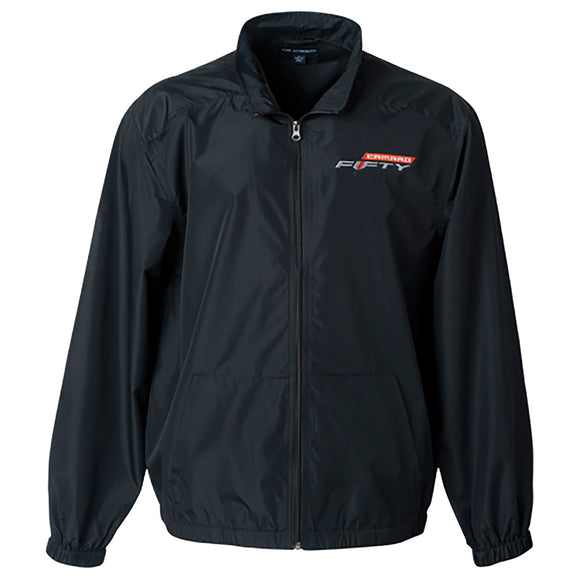 1967-2021 Chevrolet Camaro Jacket - Fifty Logo Light Weight, Black, 3XL