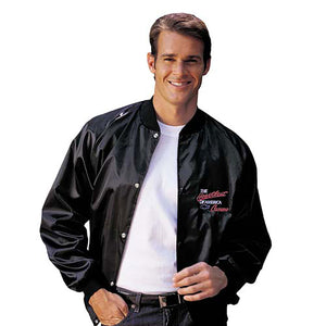 1967-2021 Chevrolet Camaro Jacket - Satin Heartbeat Of America, Black, S