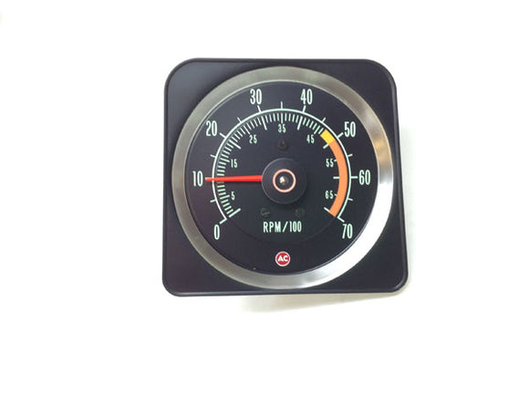 1969-1969 Chevrolet Camaro In-Dash Tach 7000/5000 Redline - SS350