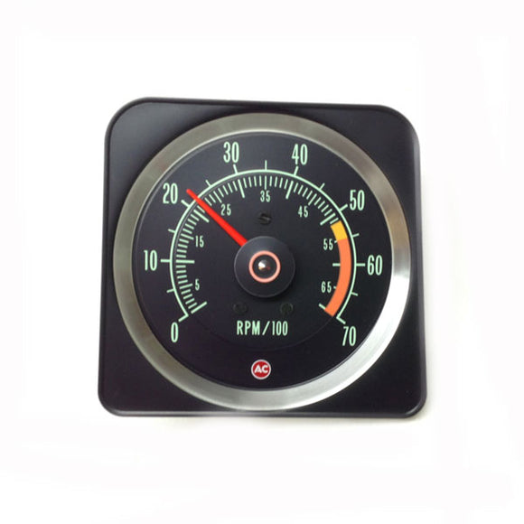 1969-1969 Chevrolet Camaro In-Dash Tach 7000/5000 Redline - 325 or 350HP