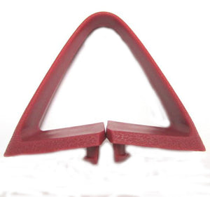 1973-1981 Chevrolet Camaro Seat Belt Loop - Red/Maroon Triangle