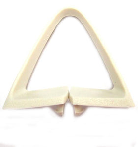 1973-1981 Chevrolet Camaro Seat Belt Loop - White Triangle