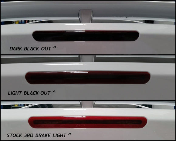 2016-2023 Chevrolet Camaro Lamin-X Third Brake Light Blackout - Light Smoked