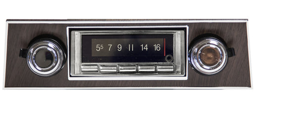 USA 740 Radio for 67-68 CAMARO BLK BEZEL