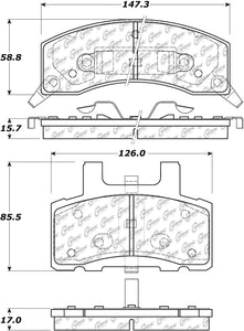 C-TEK Ceramic Brake Pads with Shims