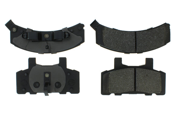 Posi-Quiet Semi-Metallic Brake Pads with Hardwar