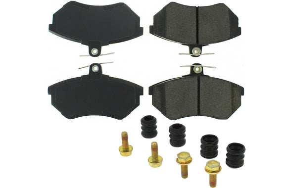 Posi-Quiet Semi-Metallic Brake Pads with Hardwar