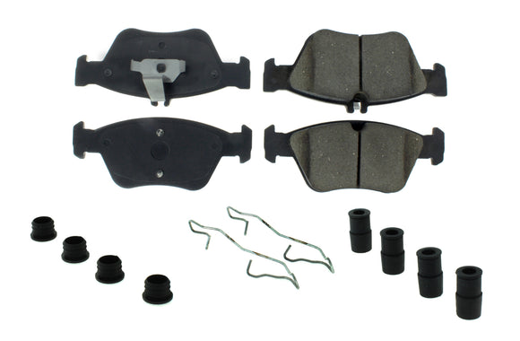 Posi-Quiet Ceramic Brake Pads with Shims and Har