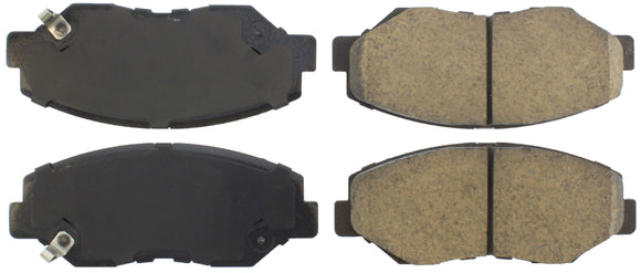 Posi-Quiet Ceramic Brake Pads with Shims and Har