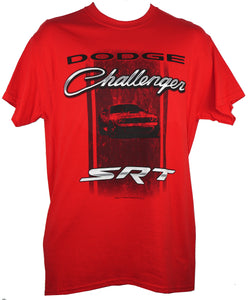 1969-2022 Dodge Challenger T-Shirt SRT Chrome Red M