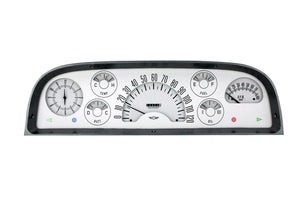 60-63 Chevy Truck Gauge Set White