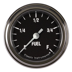 Hot Rod Fuel Gauge 2-1/8 Full Sweep