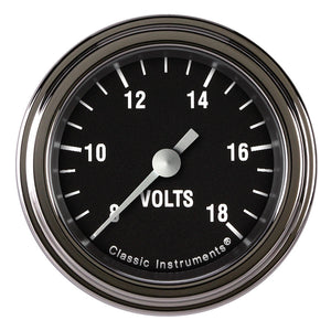 Hot Rod Volt Gauge 2-1/8 Full Sweep