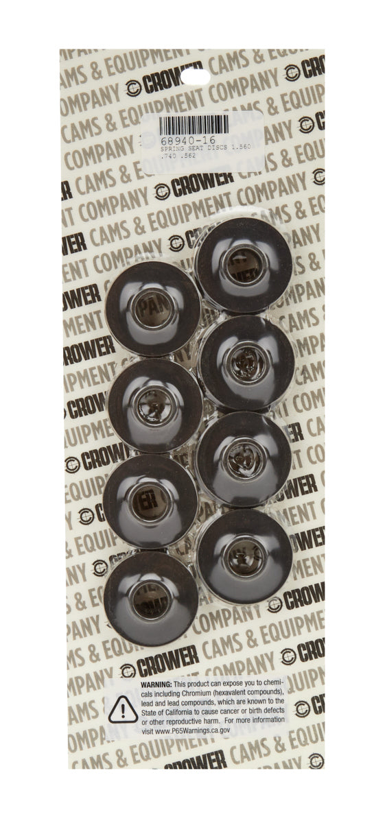 Valve Spring Seat Cups - 1.560