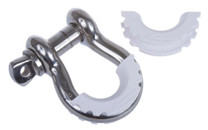 D-Ring/Shackle Isolator White Pair