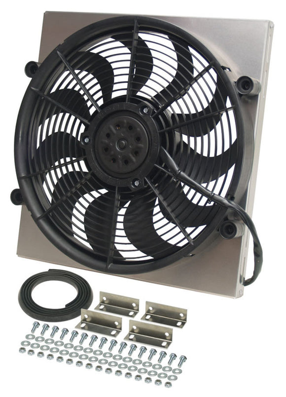 RAD Fan w/Alum Shroud Assembly