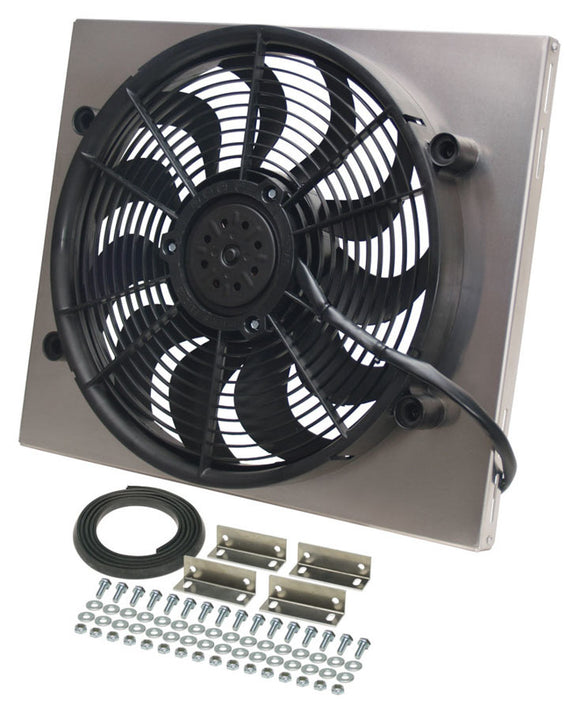 RAD Fan w/Alum Shroud Assembly