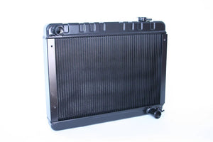 Radiator C-10 Truck 63-66 Man Trans Black