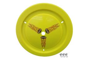 Wheel Cover Dzus-On Fluo Yellow Real Style